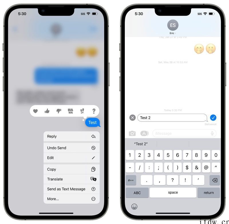 官方后悔药来了!苹果iOS 16 发送 iMessage 最