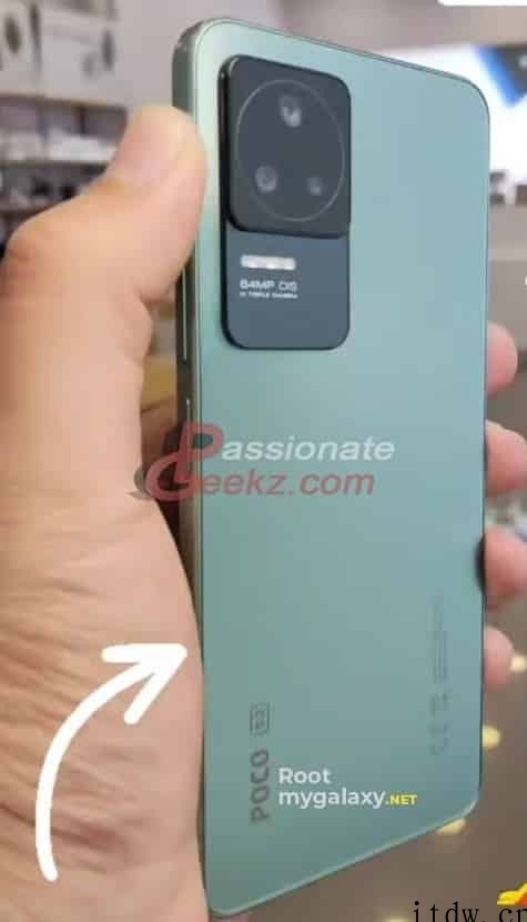 小米 Poco F4 5G 真机照曝光,与 Redmi K4