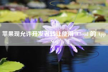 苹果现允许开发者转让使用 iCloud 的 App Stor