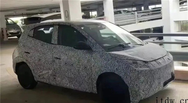 比亚迪微型电动车“海鸥”曝光,基于 e 平台 3