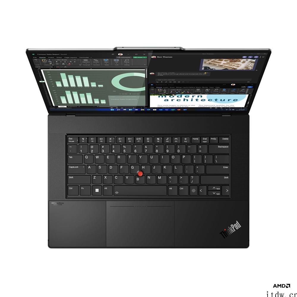 联想 ThinkPad Z16 大屏性能本即将推出