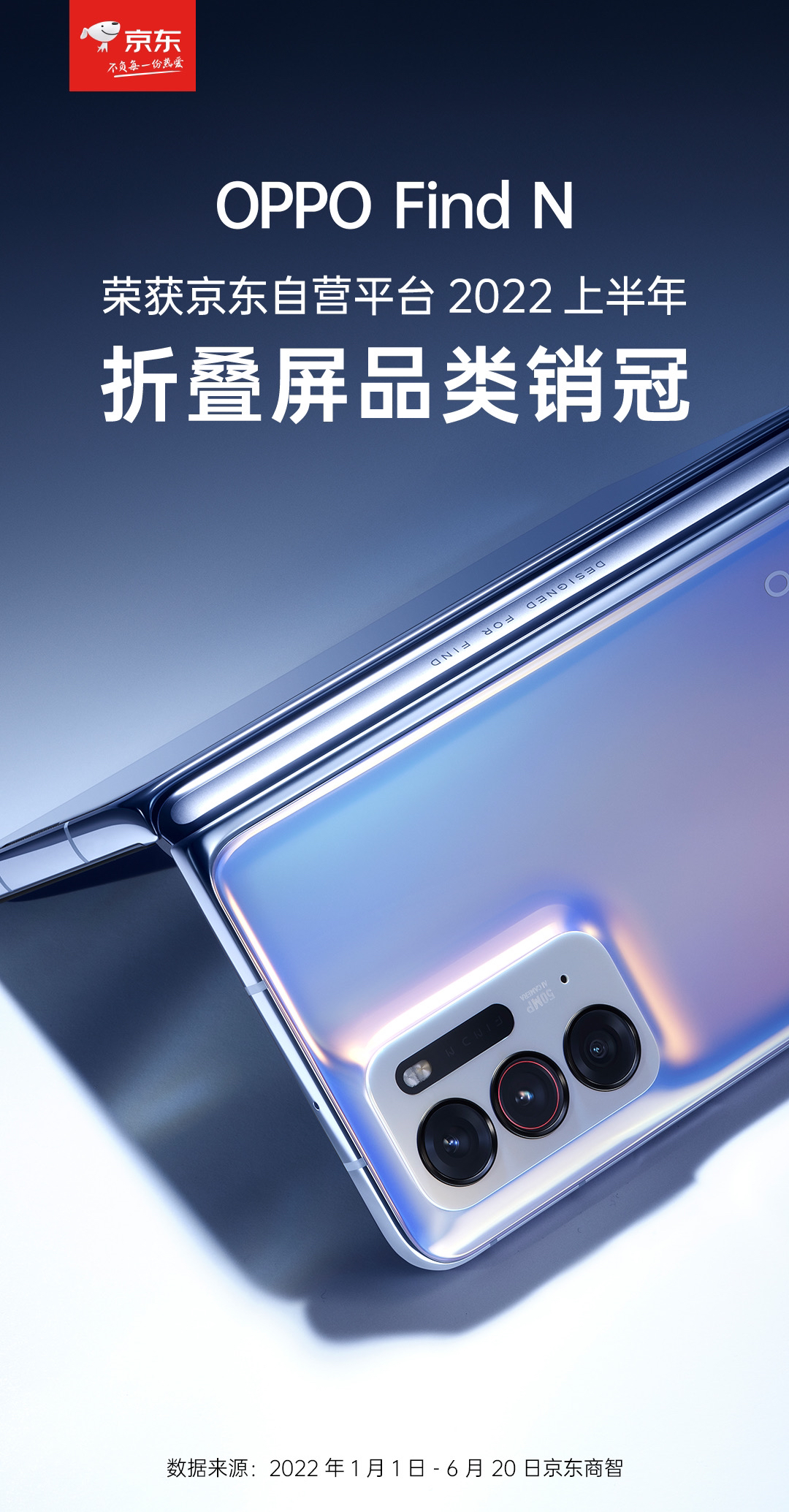 Find N 助力 OPPO 实现 2022 上半年折叠屏市