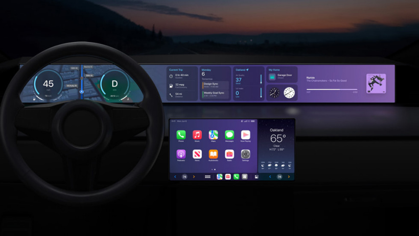 苹果今秋更新 CarPlay:可通过车载屏幕直接购买汽油