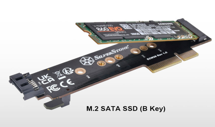 银欣发布 PCIe x4 转接卡,可安装两块 M