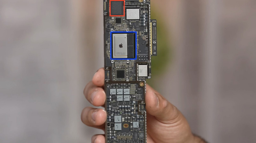 苹果M2 MacBook Air 拆解,确认 256GB 机