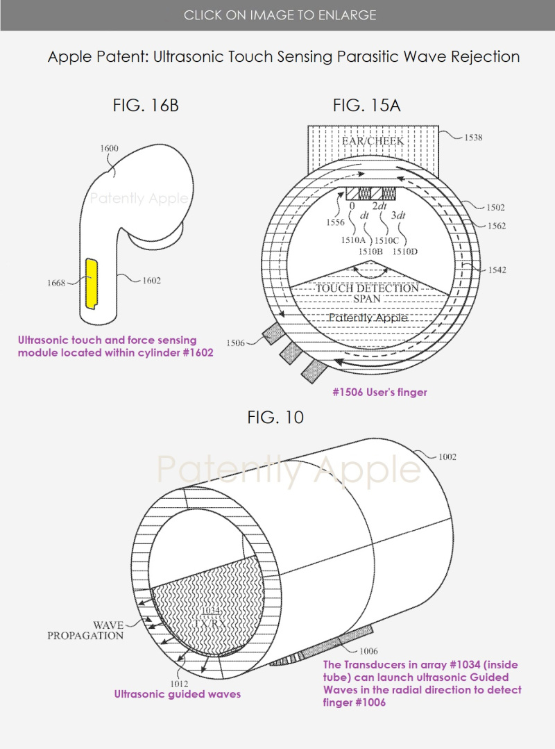 苹果新专利曝光,利用超声波技术使 AirPods 在潮湿时更