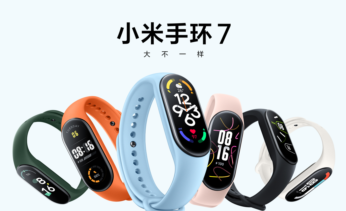 小米手环 7 Pro 官宣加入表带快拆设计