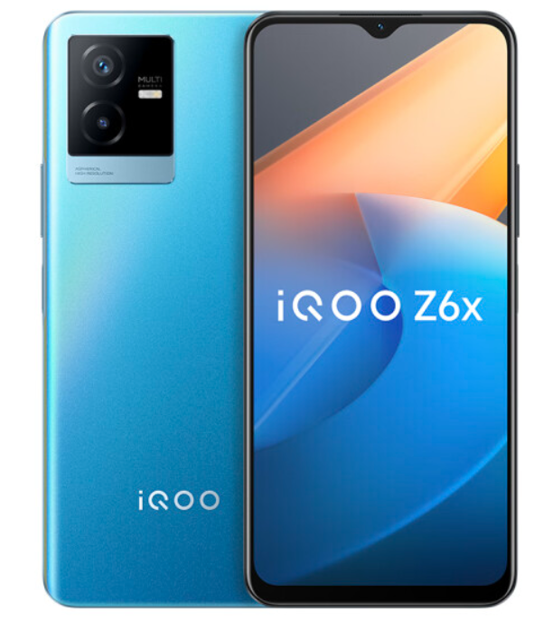 1199元起,iQOO Z6x 手机发布:6000mAh 大