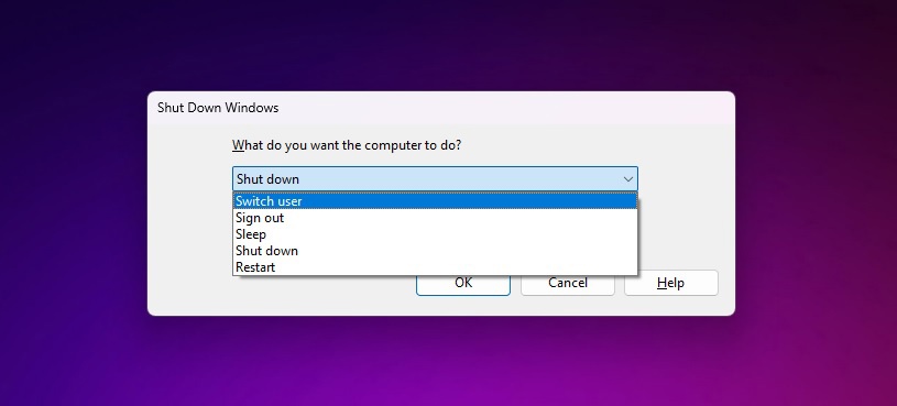 微软 Win11 正测试全新设计的桌面“关机”对话框:删除