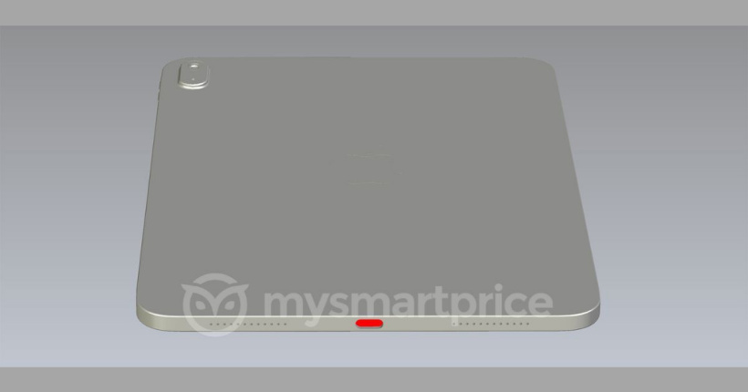 苹果iPad10渲染图曝光:将采用新型后置摄像头设计,还有