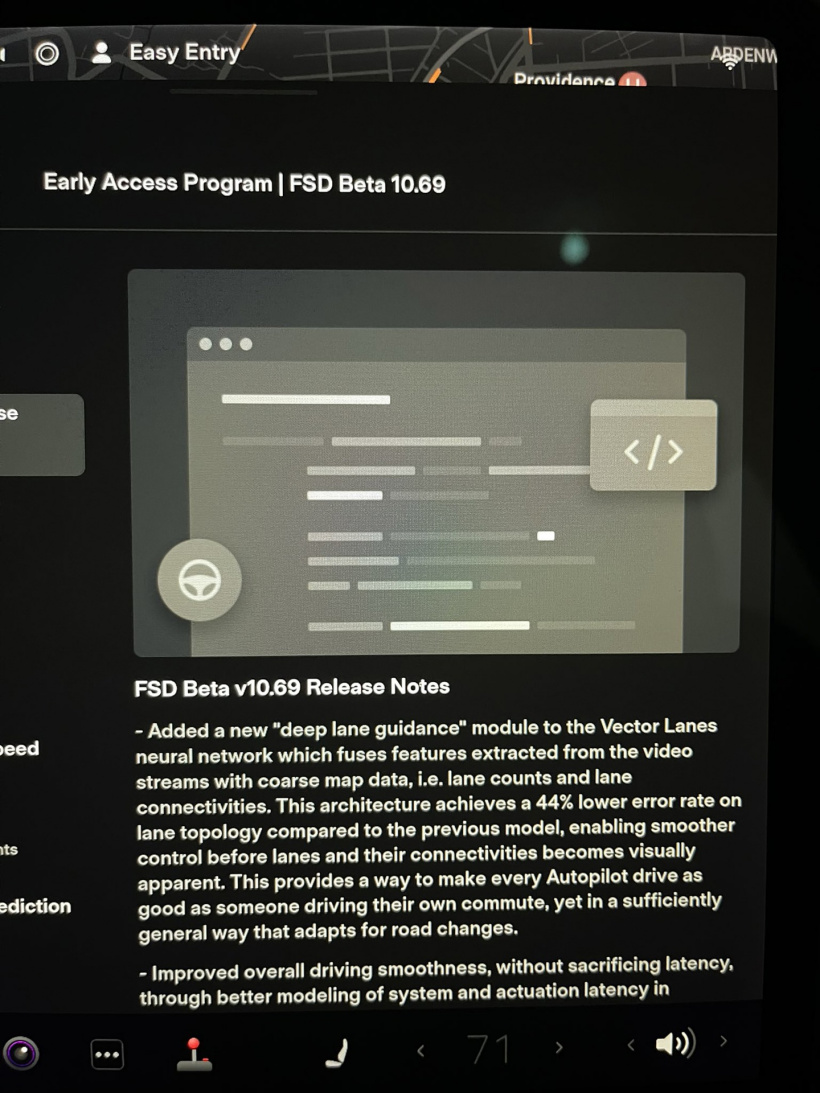 特斯拉发布 FSD Beta v 10