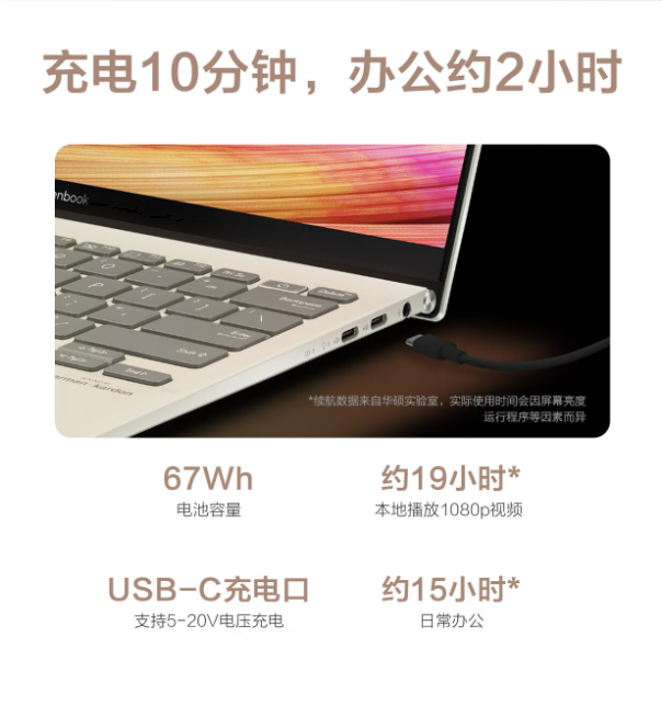 华硕灵耀 X13 瓷青新配色开售:搭载 R7 6800U,售