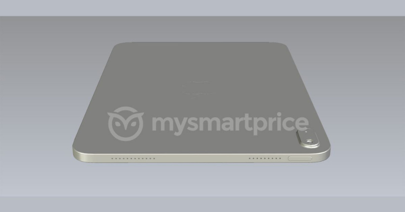 苹果iPad10渲染图曝光:将采用新型后置摄像头设计,还有