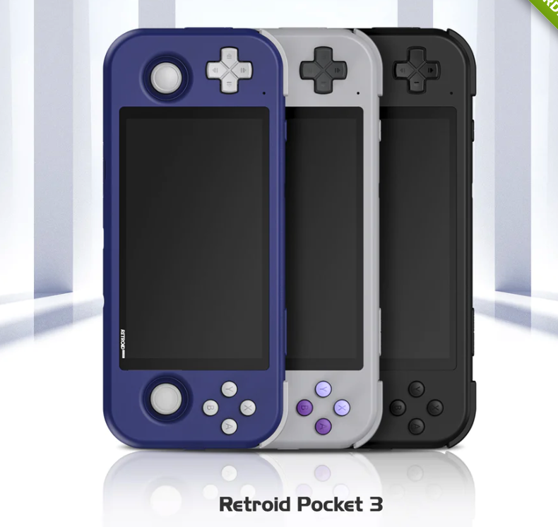 Retroid推出 Pocket 3 安卓掌机:搭载虎贲 T