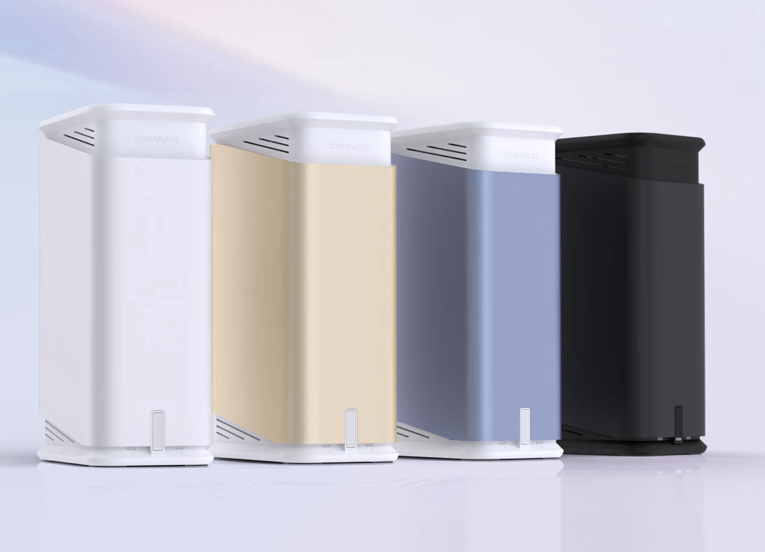 极空间推出新款 Q2 NAS:双盘位,多彩合金外壳