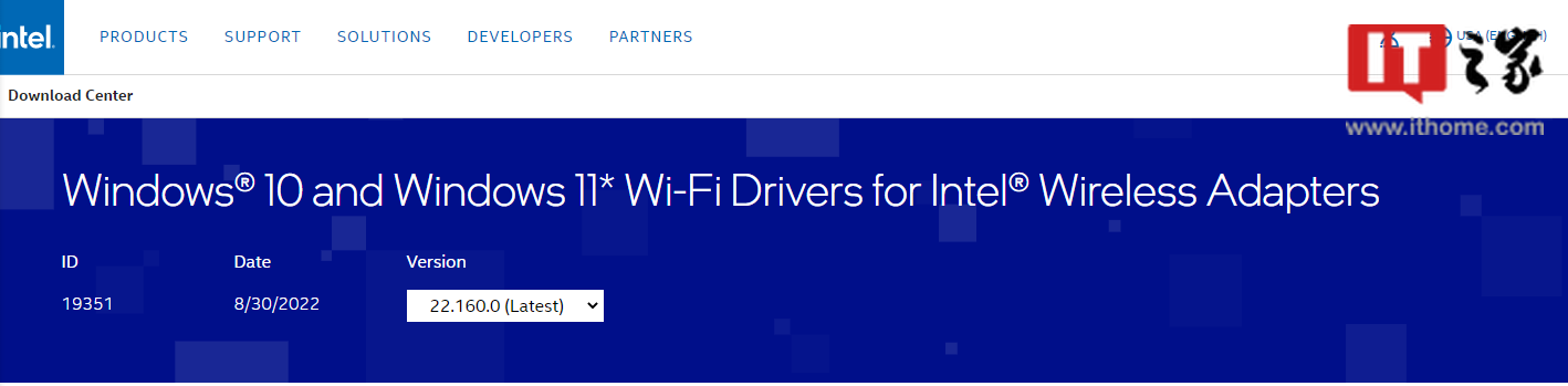 英特尔 Wi-Fi 驱动程序 v22.160