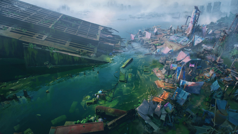 社会生存游戏《Floodland》上架 Steam:在洪水末