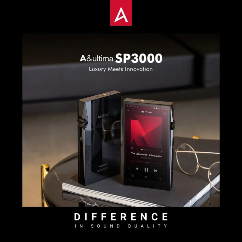 艾利和推出 A&ultima SP3000 旗舰播放器:90
