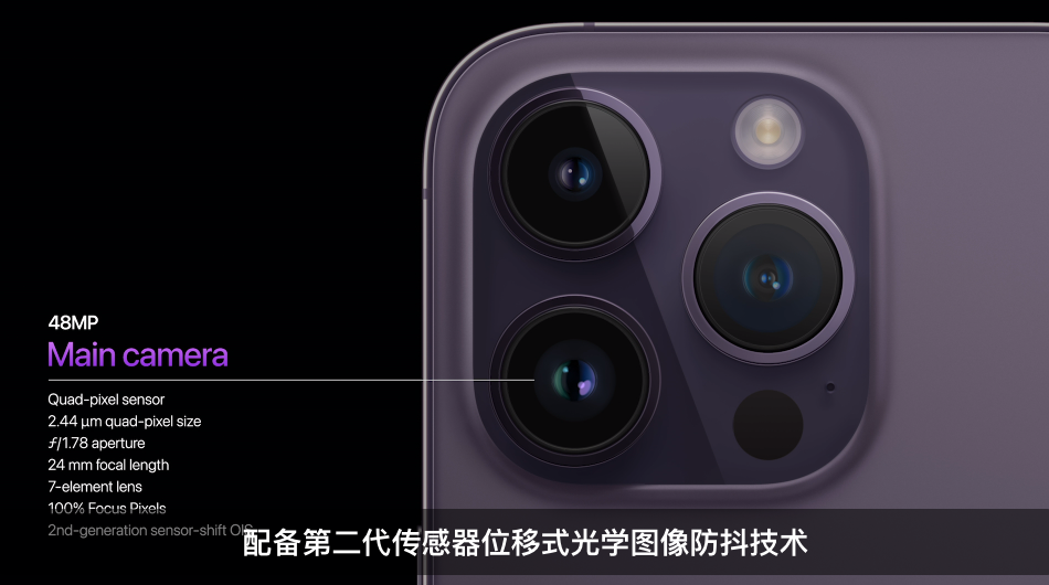 苹果 iPhone 14 Pro 相机在第三方 App 中出