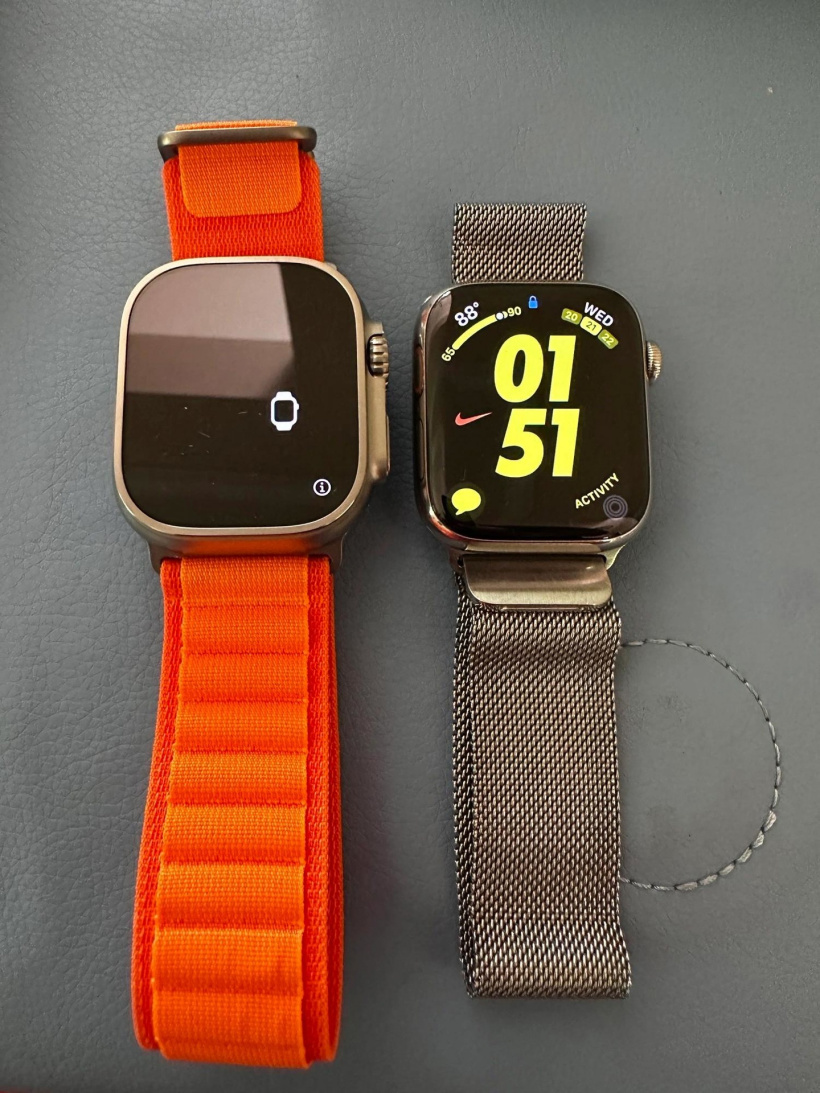 幸运买家提前两天收到苹果 Apple Watch Ultra