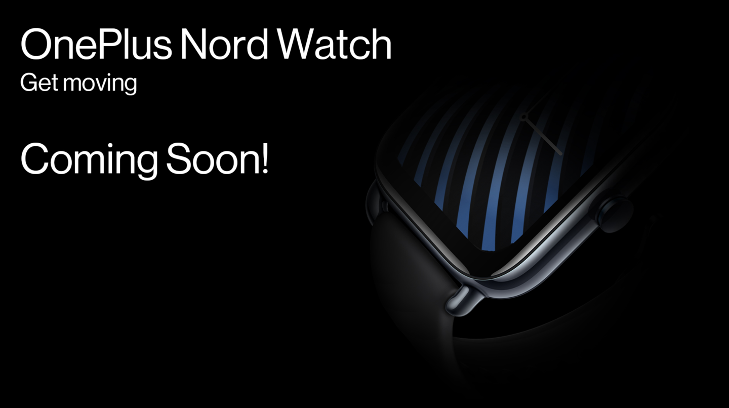 一加 Nord Watch 智能手表官宣,采用矩形表盘 +