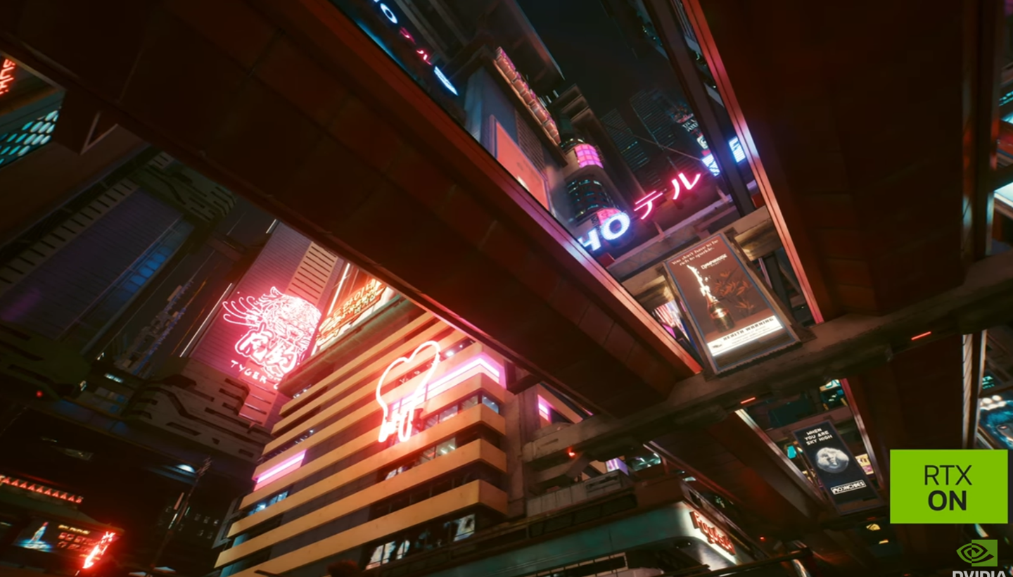 《赛博朋克 2077》大升级:支持英伟达全极致光追和 DLS