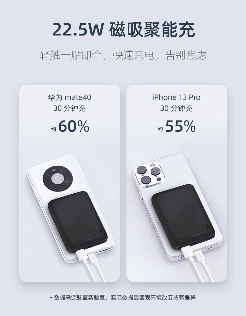 魅蓝推出 30W 氮化快充头:适配 iPhone 14 系列