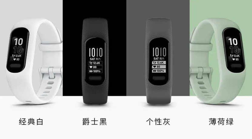 1080元,佳明 GarminSmart 5 运动健康手环正