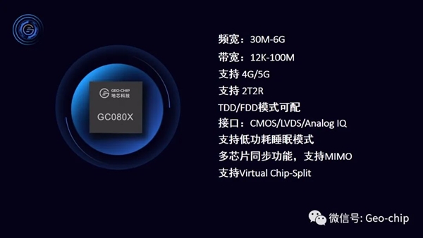 国产全新5G低功射频芯片发布：支持30M-6G频率