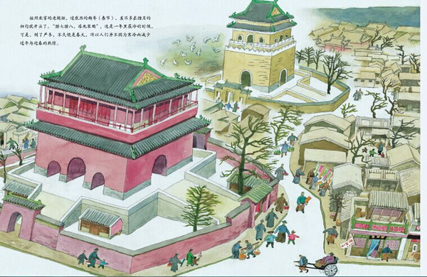 《北京的春节》北方春节习俗的绘本故事