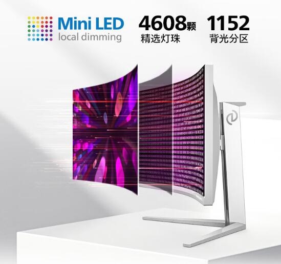 飞利浦EVNIA首款游戏显示器将至:34寸Mini LED曲屏、165Hz高刷