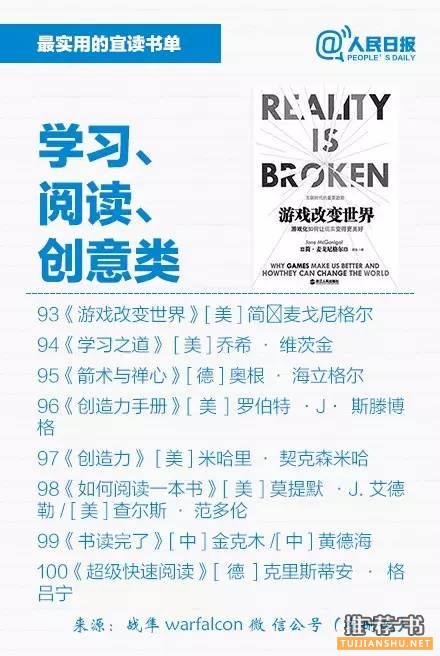 100本书,值得你一读再读