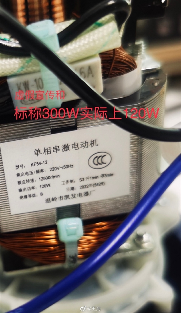 疯狂小杨哥被王海打假 破壁机虚标功率：退一赔三或赔一个亿