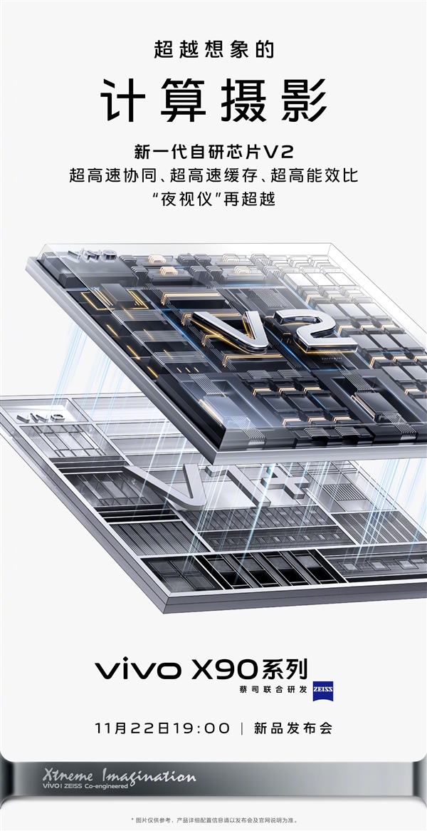 天玑9200拍照机皇来了!vivo X90配置拉满:最强蔡司一英寸主摄