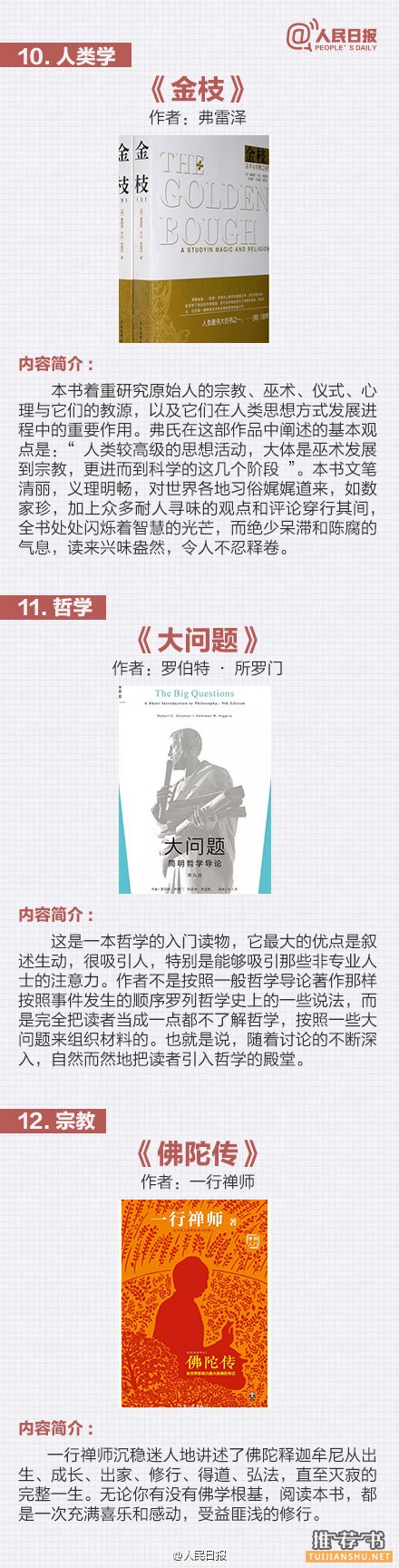 30个领域,30本不容错过的入门好书推荐