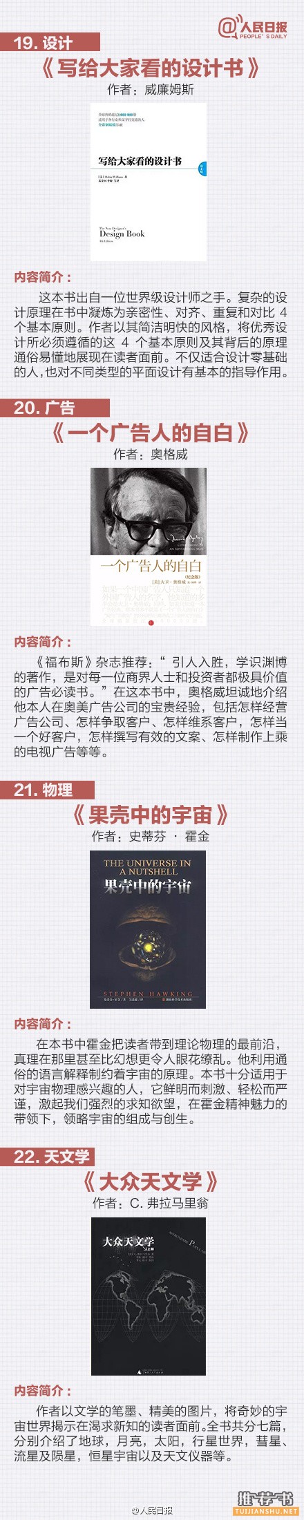 30个领域,30本不容错过的入门好书推荐