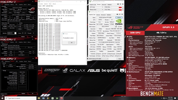 影驰RTX 4090超频3.8GHz：连破15大世界纪录