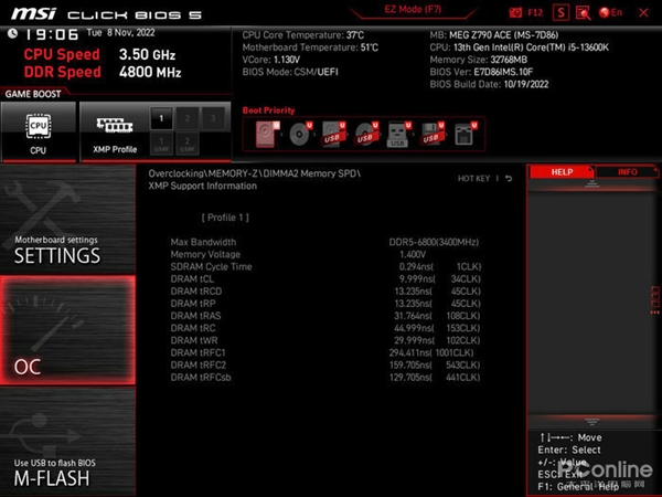 激发DDR5内存潜能!芝奇DDR5-6800幻锋戟RGB内存上手