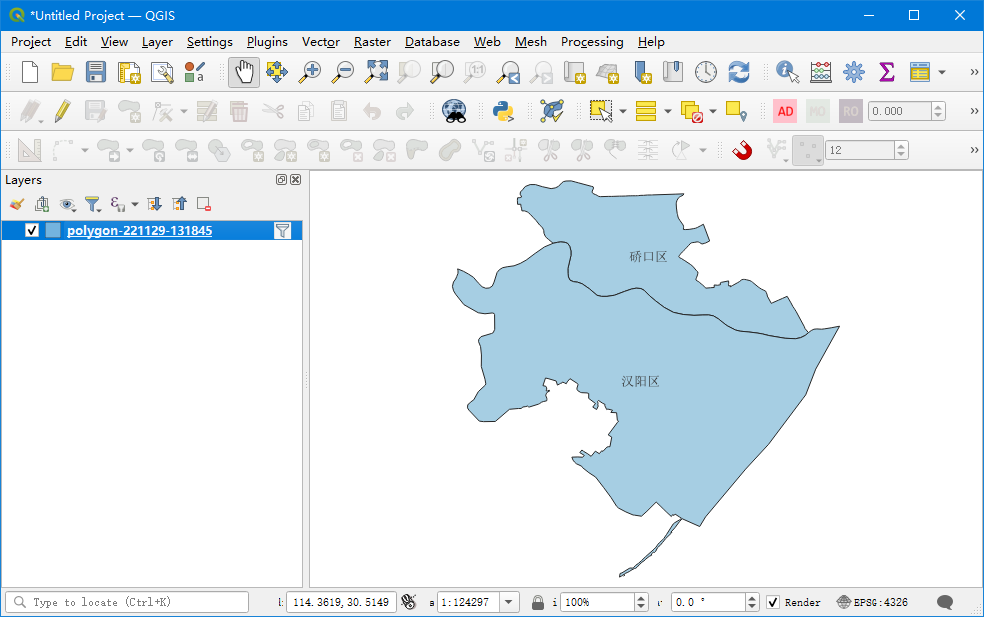 ArcGIS QGIS学习二：图层如何只显示需要的部分几何面数据（附最新坐标边界下载全国省市区县乡镇）