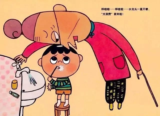 婆婆养成勤俭节约好习惯
