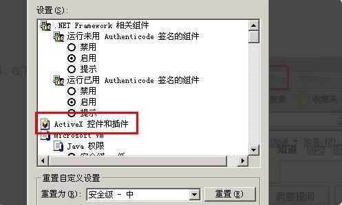 ActiveX(activex控件怎么启用)