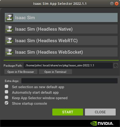 Isaac SDK & Sim 环境
