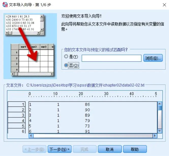【SPSS】第3讲学习笔记——数据导入和查看