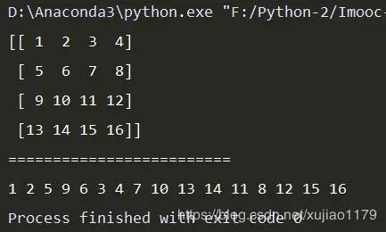 “之” 字形打印矩阵-python3