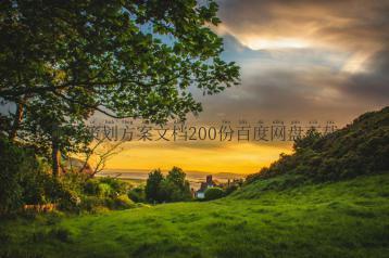 年会策划方案文档200份百度网盘下载