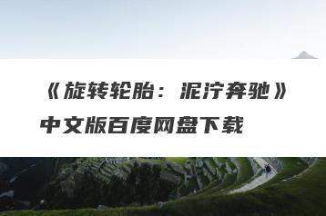 《旋转轮胎：泥泞奔驰》中文版百度网盘下载