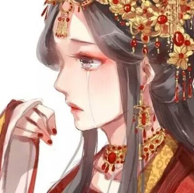 动漫女生梦幻头像古风(女生头像动漫古风梦幻紫色)