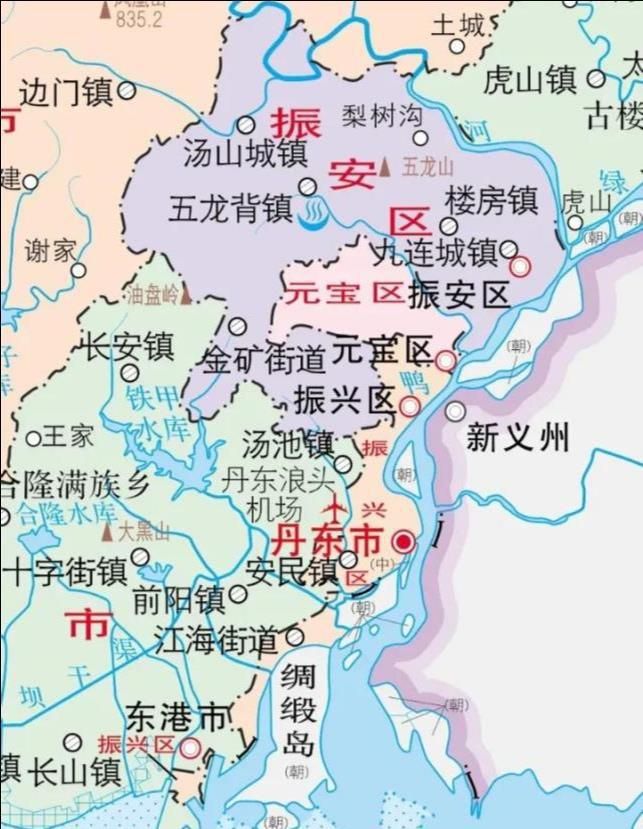 鸭绿江入海口在哪(鸭绿江入海口是渤海)