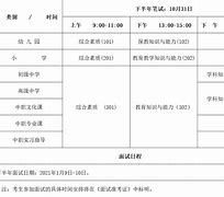 关于幼儿教师资格证报名考试流程的信息